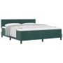 Cama Box Spring con colchón terciopelo verde oscuro 180x200 cm | Foro24.es | Tu tienda online para hogar, jardín y más Foro24.es