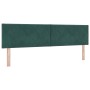 Cama Box Spring con colchón terciopelo verde oscuro 180x200 cm | Foro24.es | Tu tienda online para hogar, jardín y más Foro24.es