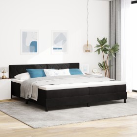 Comprar Cama Box Spring con colchón terciopelo
