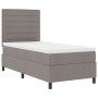 Cama con Box Spring y Colchón Taupe 80x200 cm Tela de , Camas y somieres - Ref: Foro24-3339270, Precio: 347,02 €, Descuento: ...