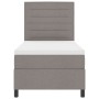 Cama con Box Spring y Colchón Taupe 80x200 cm Tela de , Camas y somieres - Ref: Foro24-3339270, Precio: 347,02 €, Descuento: ...