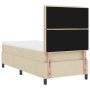 Cama con Base de Resortes con Colchón Color Crema 80x200 cm Tela de , Camas y somieres - Ref: Foro24-3339271, Precio: 321,30 ...