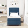 Cama con Somier Azul 80x200 cm Tela de , Camas y somieres - Ref: Foro24-3339272, Precio: 348,47 €, Descuento: %