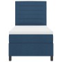 Cama con Somier Azul 80x200 cm Tela de , Camas y somieres - Ref: Foro24-3339272, Precio: 348,47 €, Descuento: %
