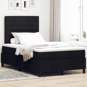 Comprar Cama con Somier y Colchón Negra Pequeña