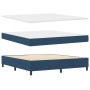 Cama con Box Spring con Colchón Azul Super King Tela | Foro24.es | Tu tienda online para hogar, jardín y más Foro24.es