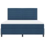 Cama con Box Spring con Colchón Azul Super King Tela | Foro24.es | Tu tienda online para hogar, jardín y más Foro24.es