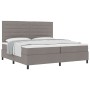 Cama con Base de Resortes Taupe con Colchón 200x200 cm Tela de , Camas y somieres - Ref: Foro24-3339340, Precio: 715,96 €, De...