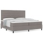 Cama con Base de Resortes Taupe con Colchón 200x200 cm Tela de , Camas y somieres - Ref: Foro24-3339340, Precio: 715,96 €, De...
