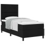 Cama con Base de Resortes con Colchón Negra 80x200 cm Tela | Foro24.es | Tu tienda online para hogar, jardín y más Foro24.es