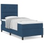 Cama con Box Spring con Colchón Azul 80x200 cm Tela | Foro24.es | Tu tienda online para hogar, jardín y más Foro24.es