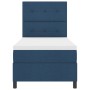 Cama con Box Spring con Colchón Azul 80x200 cm Tela | Foro24.es | Tu tienda online para hogar, jardín y más Foro24.es
