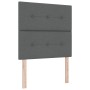 Cama tipo Box Spring con colchón Gris oscuro Individual de , Camas y somieres - Ref: Foro24-3339351, Precio: 332,37 €, Descue...