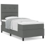 Cama tipo Box Spring con colchón Gris oscuro Individual de , Camas y somieres - Ref: Foro24-3339351, Precio: 332,37 €, Descue...