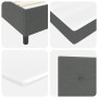 Cama tipo Box Spring con colchón Gris oscuro Individual de , Camas y somieres - Ref: Foro24-3339351, Precio: 332,37 €, Descue...