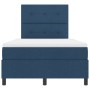 Cama tapizada y colchón azul, cama doble pequeña de tela | Foro24.es | Tu tienda online para hogar, jardín y más Foro24.es