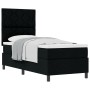 Cama con somier con colchón negro 80x200 cm de tela. | Foro24.es | Tu tienda online para hogar, jardín y más Foro24.es