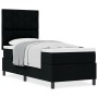 Cama con somier con colchón negro 80x200 cm de tela. | Foro24.es | Tu tienda online para hogar, jardín y más Foro24.es