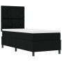 Cama con somier con colchón negro 80x200 cm de tela. | Foro24.es | Tu tienda online para hogar, jardín y más Foro24.es