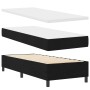 Cama con somier con colchón negro 80x200 cm de tela. | Foro24.es | Tu tienda online para hogar, jardín y más Foro24.es