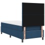 Cama con Box Spring y Colchón Azul Individual de Tela de , Camas y somieres - Ref: Foro24-3339433, Precio: 343,82 €, Descuent...