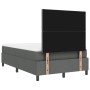 Cama Box Spring con Colchón Gris Oscuro Doble Pequeña Tela | Foro24.es | Tu tienda online para hogar, jardín y más Foro24.es