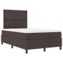 Cama Box Spring con Colchón Gris Oscuro Pequeña Doble Tela | Foro24.es | Tu tienda online para hogar, jardín y más Foro24.es