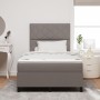 Cama Box Spring con Colchón Taupe Doble Pequeña de Tela | Foro24.es | Tu tienda online para hogar, jardín y más Foro24.es
