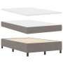 Cama Box Spring con Colchón Taupe Doble Pequeña de Tela | Foro24.es | Tu tienda online para hogar, jardín y más Foro24.es