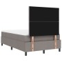 Cama Box Spring con Colchón Taupe Doble Pequeña de Tela | Foro24.es | Tu tienda online para hogar, jardín y más Foro24.es