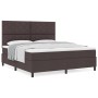 Cama con Box Spring y Colchón Marrón Oscuro Super King Tela | Foro24.es | Tu tienda online para hogar, jardín y más Foro24.es