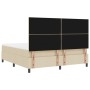Cama con Somier con Colchón Color Crema Super King Tela | Foro24.es | Tu tienda online para hogar, jardín y más Foro24.es