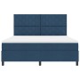 Cama con Base de Muelles y Colchón Azul Super King Tela | Foro24.es | Tu tienda online para hogar, jardín y más Foro24.es