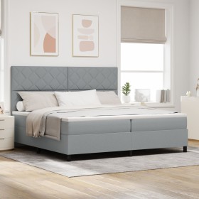 Comprar Cama con Somier y Colchón Gris Claro