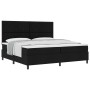 Cama Springs con Colchón Negra 200x200 cm Tela de , Camas y somieres - Ref: Foro24-3339492, Precio: 670,36 €, Descuento: %