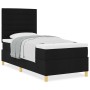 Cama con Somier con Colchón Negra 80x200 cm Tela | Foro24.es | Tu tienda online para hogar, jardín y más Foro24.es