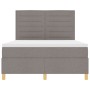 Cama con Sommier con Colchón Taupe 160x200 cm Tela | Foro24.es | Tu tienda online para hogar, jardín y más Foro24.es