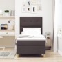 Cama Box Spring con Colchón Marrón Oscuro 80x200 cm Tela | Foro24.es | Tu tienda online para hogar, jardín y más Foro24.es