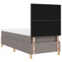 Cama con Box Spring y Colchón Taupe 80x200 cm Tela | Foro24.es | Tu tienda online para hogar, jardín y más Foro24.es