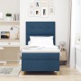 Cama con Box Spring y Colchón Azul 80x200 cm Tela de , Camas y somieres - Ref: Foro24-3339580, Precio: 324,74 €, Descuento: %