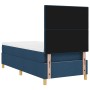 Cama con Box Spring y Colchón Azul 80x200 cm Tela de , Camas y somieres - Ref: Foro24-3339580, Precio: 324,74 €, Descuento: %