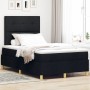 Cama con sommier de con colchón negra pequeña doble de tela | Foro24.es | Tu tienda online para hogar, jardín y más Foro24.es