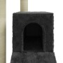 Rascador para gatos con postes de sisal gris oscuro 92 cm de vidaXL, Mobiliario para gatos - Ref: Foro24-171514, Precio: 45,5...