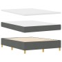 Cama con Base de Resorte con Colchón Gris Oscuro 140x190 cm Tela | Foro24.es | Tu tienda online para hogar, jardín y más Foro24.es