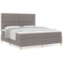 Cama con Base Primavera con Colchón Taupe Super King Tela de , Camas y somieres - Ref: Foro24-3339641, Precio: 666,64 €, Desc...