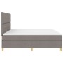 Cama con Somier con Colchón Taupe 200x200 cm Tela | Foro24.es | Tu tienda online para hogar, jardín y más Foro24.es