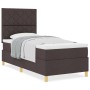Cama con somier Marrón oscuro 90x200 cm Tela | Foro24.es | Tu tienda online para hogar, jardín y más Foro24.es
