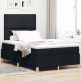Cama con Somier y Colchón Negra Pequeña Doble de Tela de , Camas y somieres - Ref: Foro24-3339681, Precio: 393,84 €, Descuent...