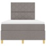 Cama Box Spring con colchón Taupe 120x200 cm Tela | Foro24.es | Tu tienda online para hogar, jardín y más Foro24.es