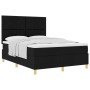 Cama con Somier con Colchón Negra 140x200 cm Tela | Foro24.es | Tu tienda online para hogar, jardín y más Foro24.es